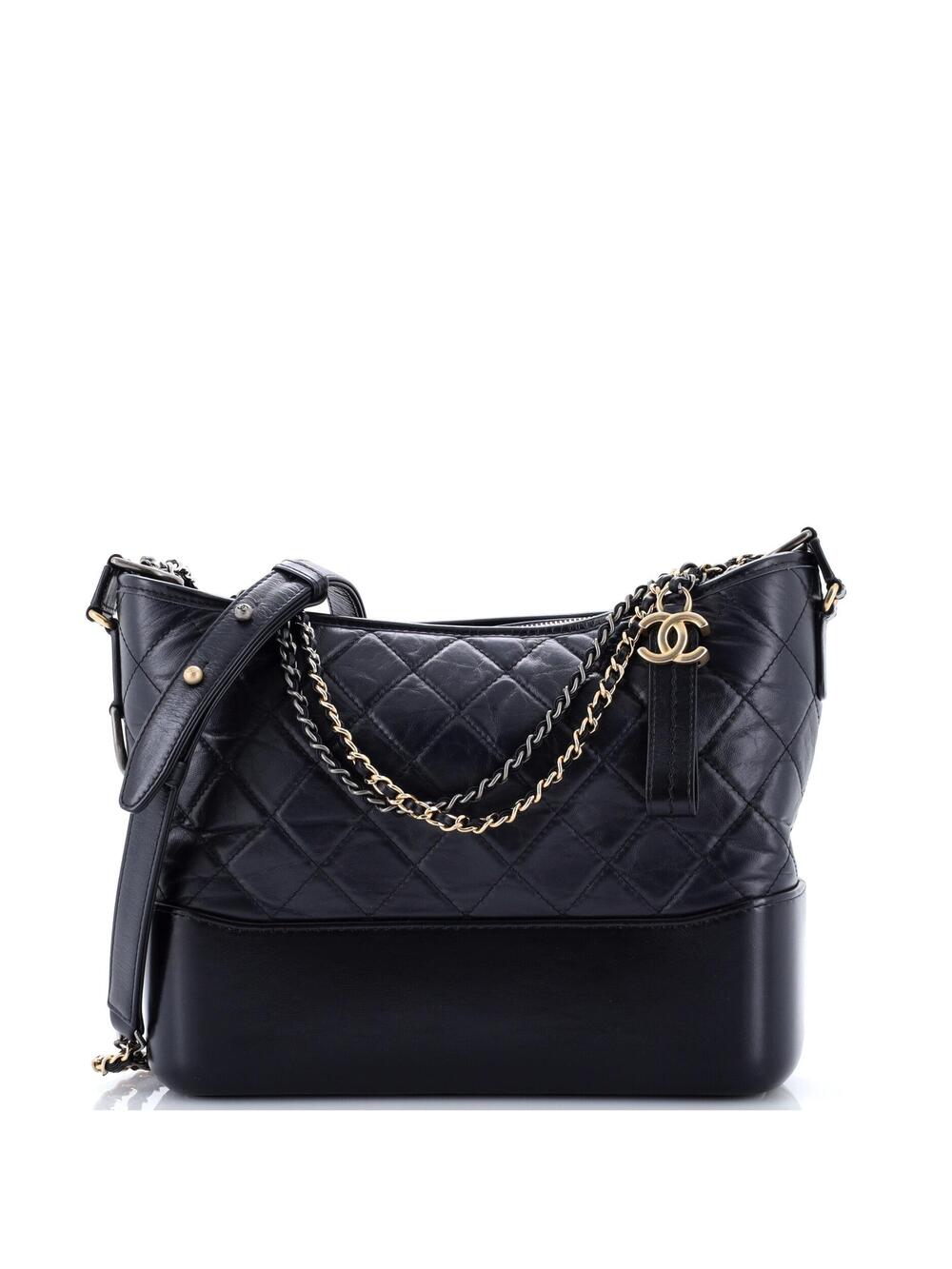 Chanel Gabrielle Hobo Quilted Aged #371063C27B